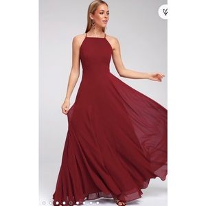 Lulus Red Gown